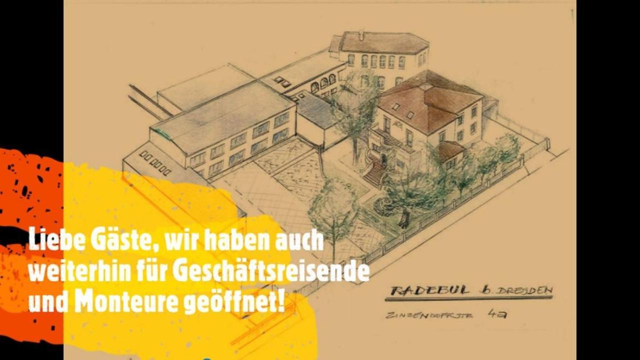 Zimmerfrei In Radebeul Eksteriør bilde